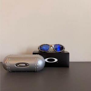 Oakley Metallic Sunglasses with Case
